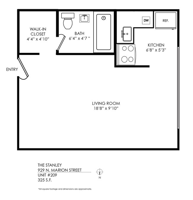 Floorplan - The Stanley