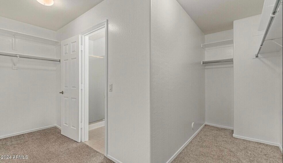 Spacious master wraparound closet - 66 E Saddle Way