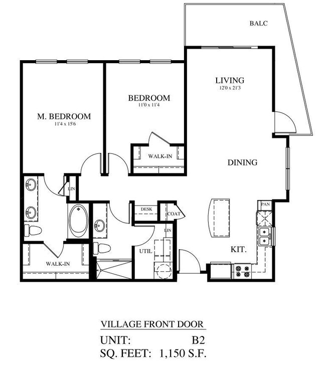 Floorplan - Colleyville Lofts