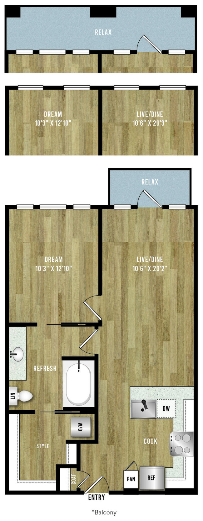 Floorplan - Victor Prosper II