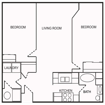 Floorplan - Hendricks Pointe Apts