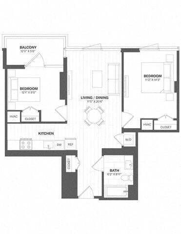 Floorplan - The Tides