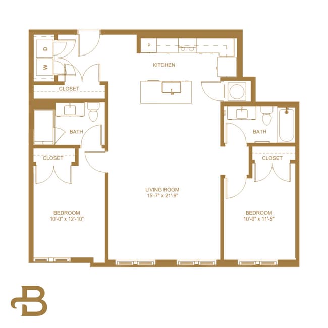Floorplan - The Birney at Westhampton