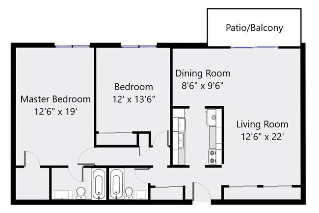 Floorplan - Amberley House Apartments