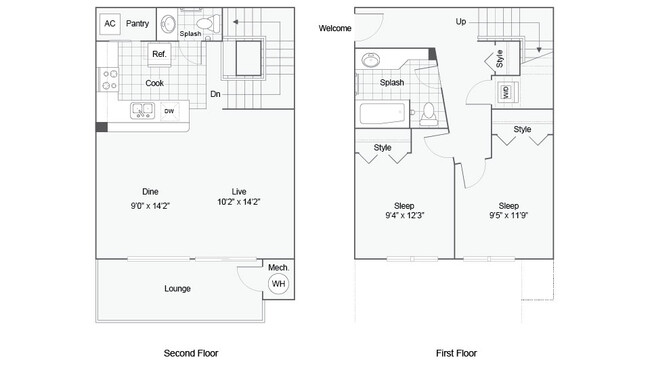 Floorplan - ReNew Bayshore Townhomes