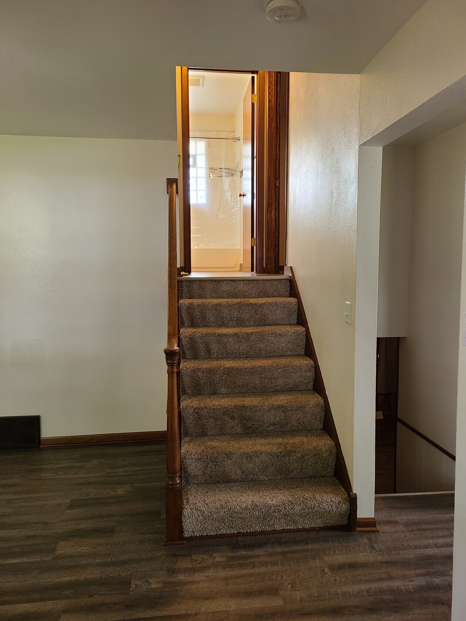 To upper level from living room - 217 S Water St