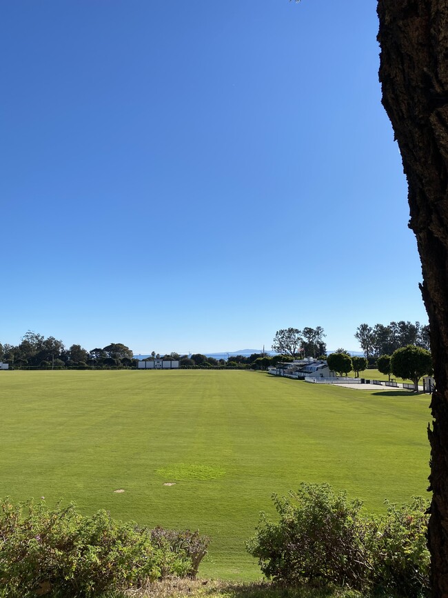 View of the polo field - 3375 Foothill Rd