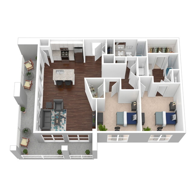 Floorplan - Lofts at Houston Central