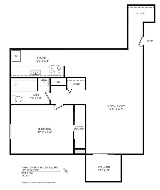 Floorplan - Tamai Tower at Sakura Square