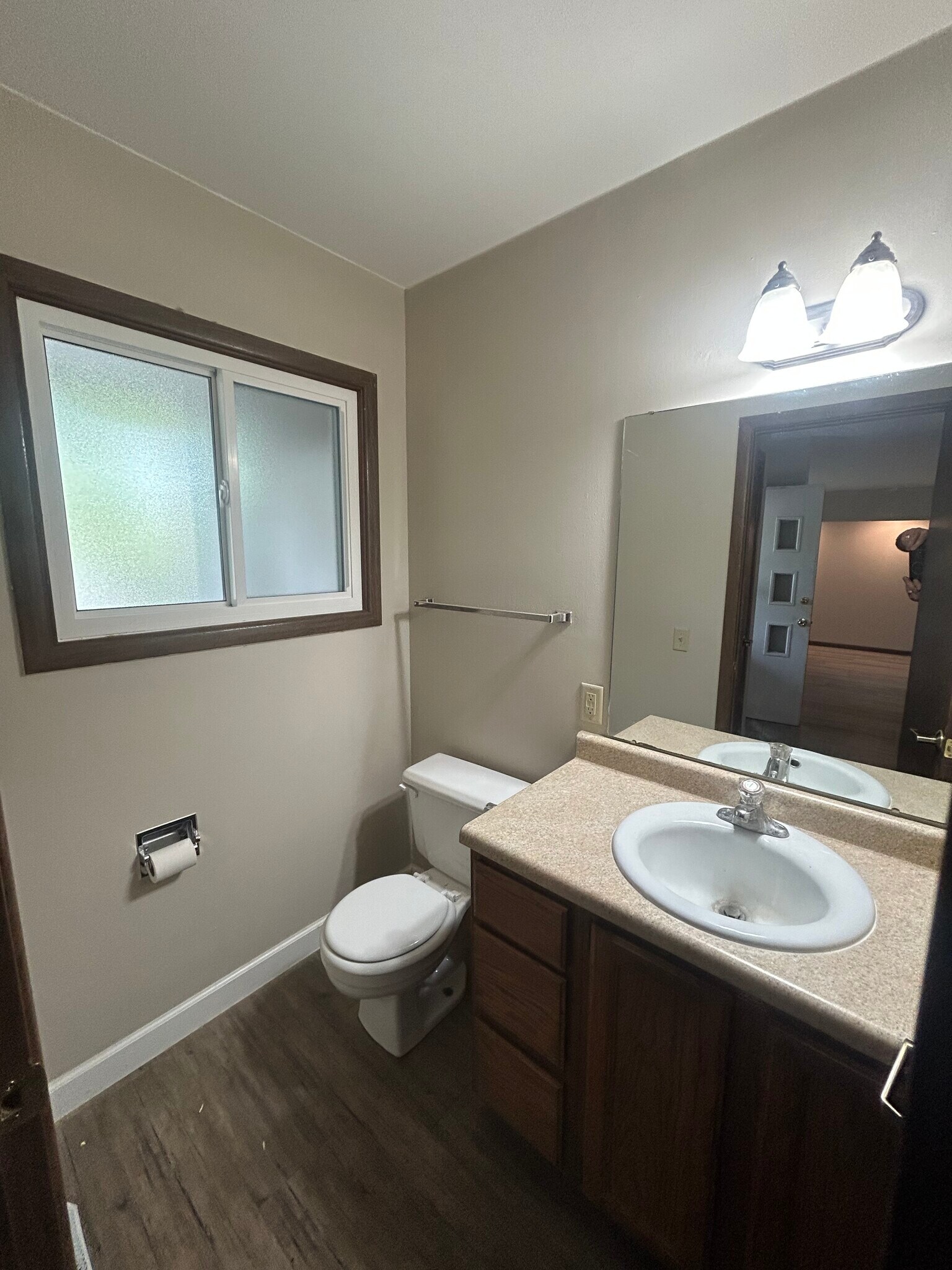 Downstairs half bath - 3001 Churchill Dr