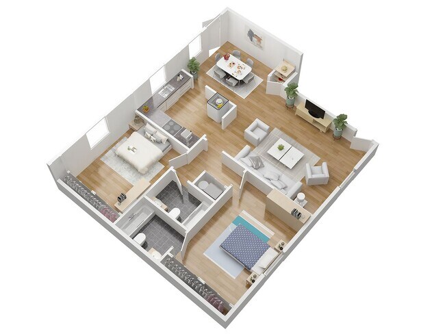 Interior Photo - Oxford Hall Apartments