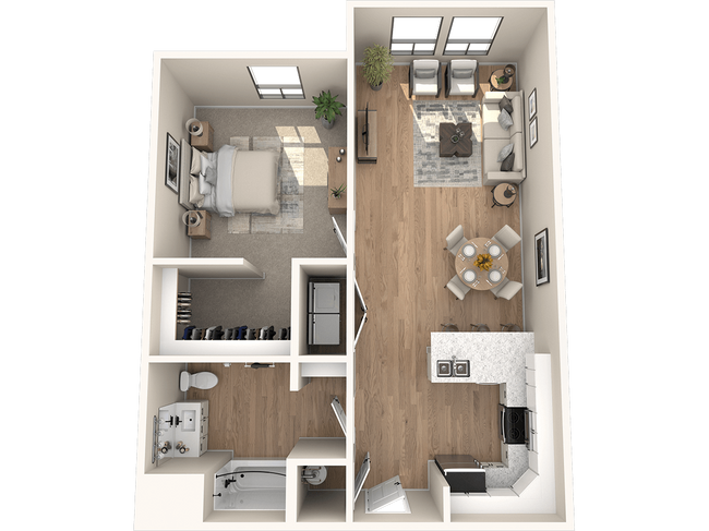 Floorplan - Solace at Ballpark Village