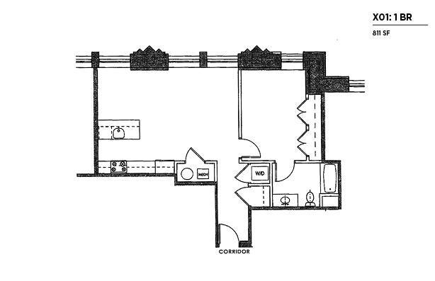 1BR/1BA - 2100 Parkway