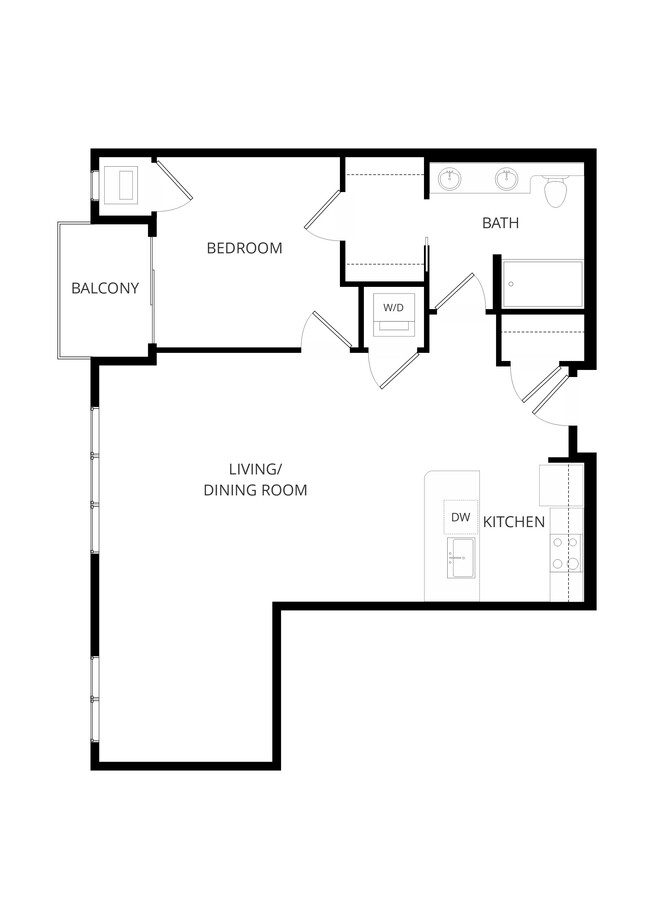 Floorplan - Gatsby Apartments