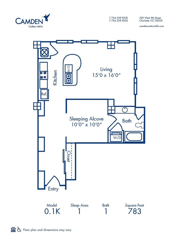 Floorplan - Camden Cotton Mills