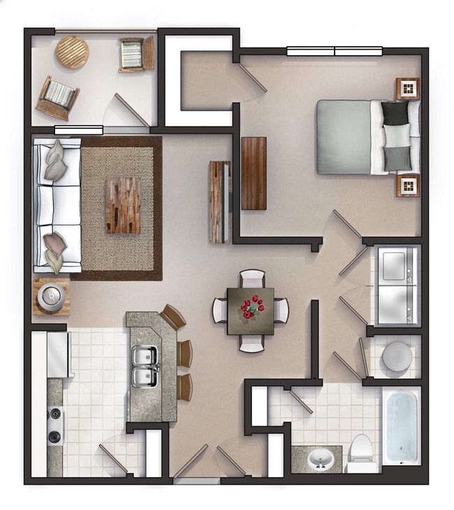 Floorplan - Lakeside Villas