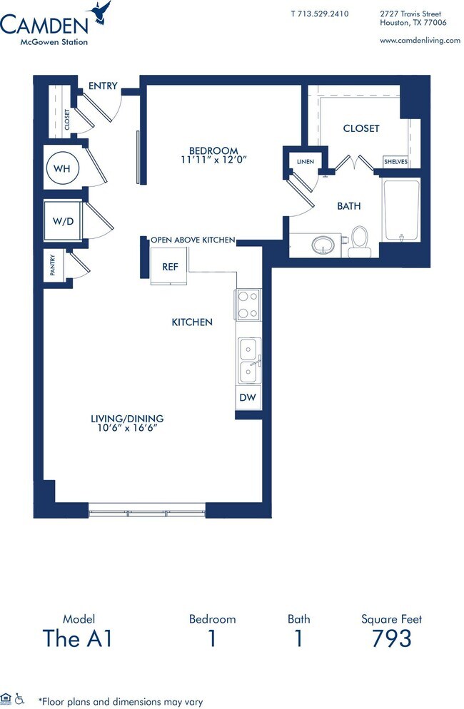 Floorplan - Camden McGowen Station