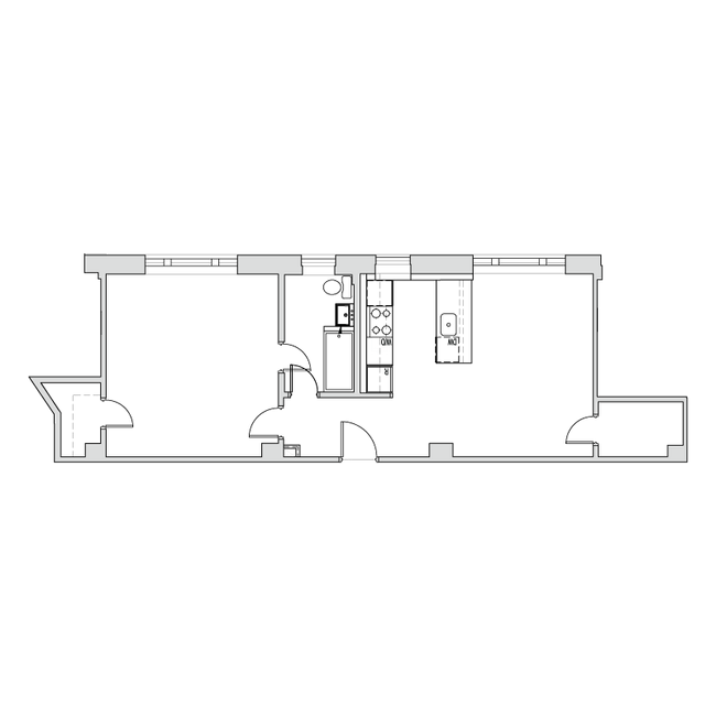 Floorplan - Tilden Hall Apartments