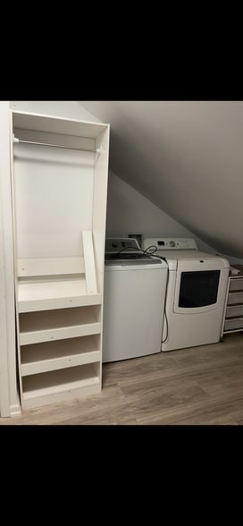 Master closet laundry area - 326 Cottage Grove Rd