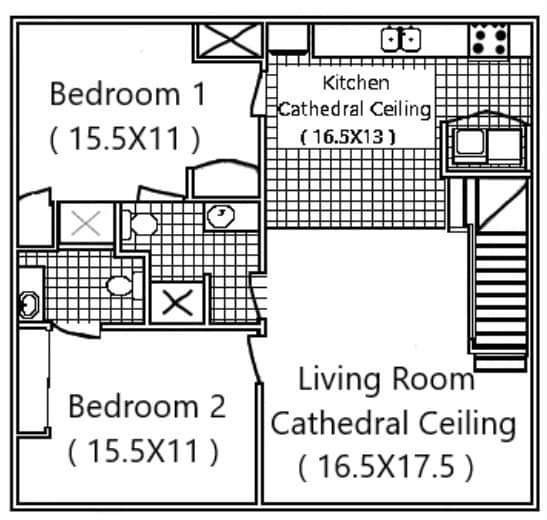 Floorplan - University Village Student Housing