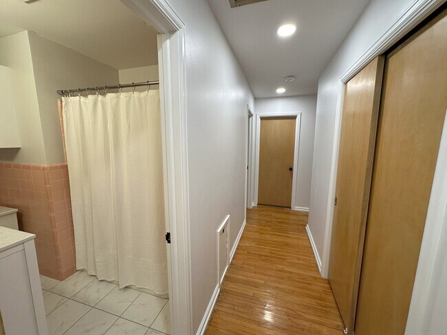 View of bathroom 1 from main hallway - 5819 Blueridge St
