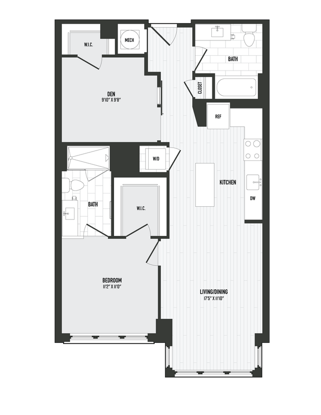 Floorplan - Coda at Bryant Street