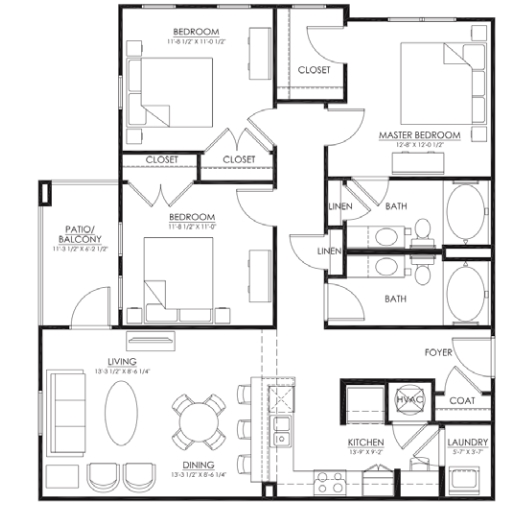 3BR/2BA Inspiration - Cambria at Cornerstone