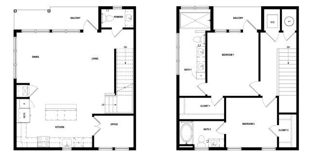 Floorplan - Standard on the River