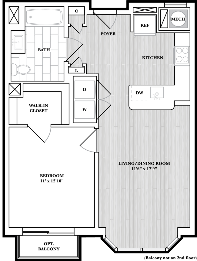 Floorplan - Cathedral Commons