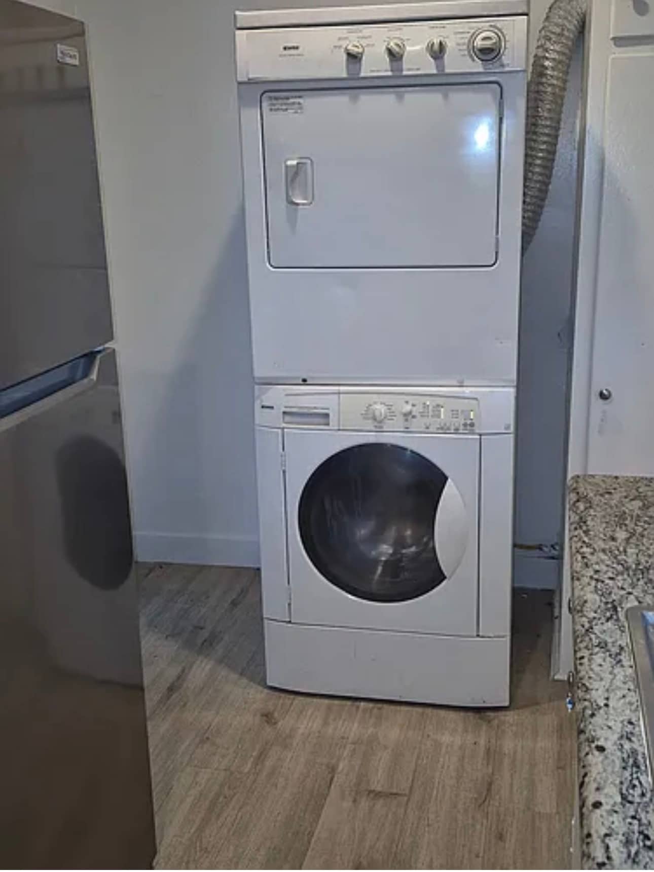 Comes with stacking washer and dryer - 45409 10th St W