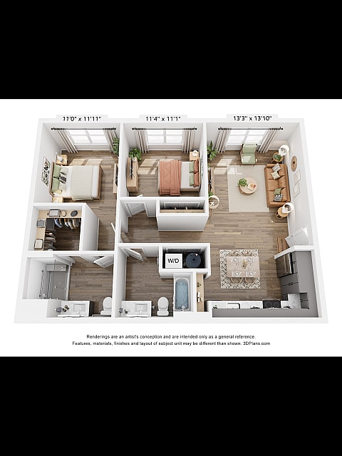 The Troubadour Two Bedroom - Drake Farms