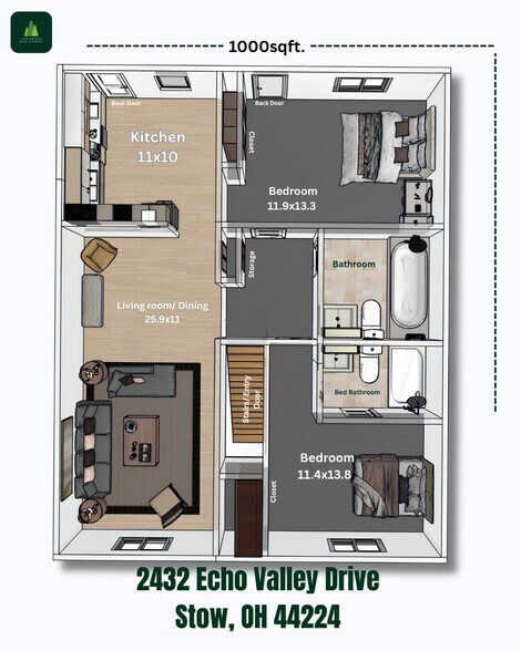 Building Photo - 2424-2452-2452 Echo Valley Dr