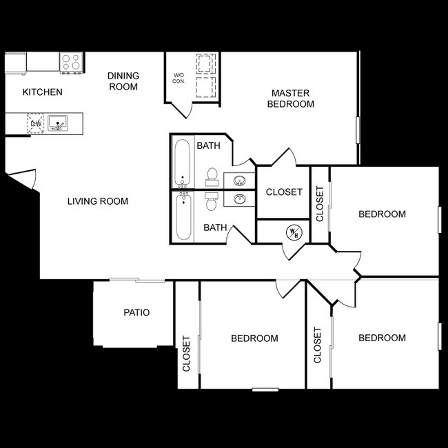4BR/2BA - Crestmore Village