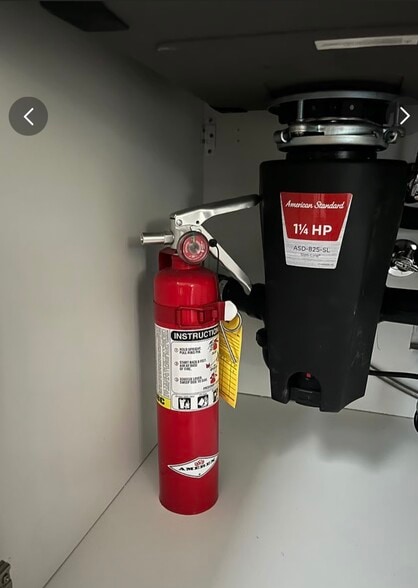 New garbage disposal - 8130 Sylmar Ave