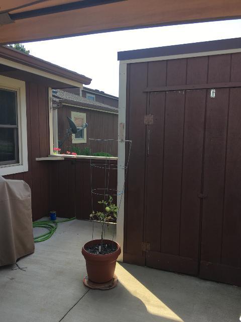deck with storage shed - 214 Brian Dr