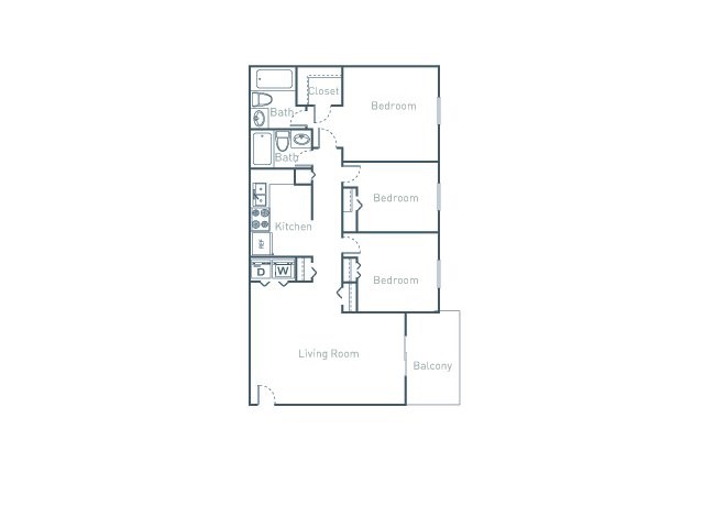 Floorplan - The Pointe at Midtown