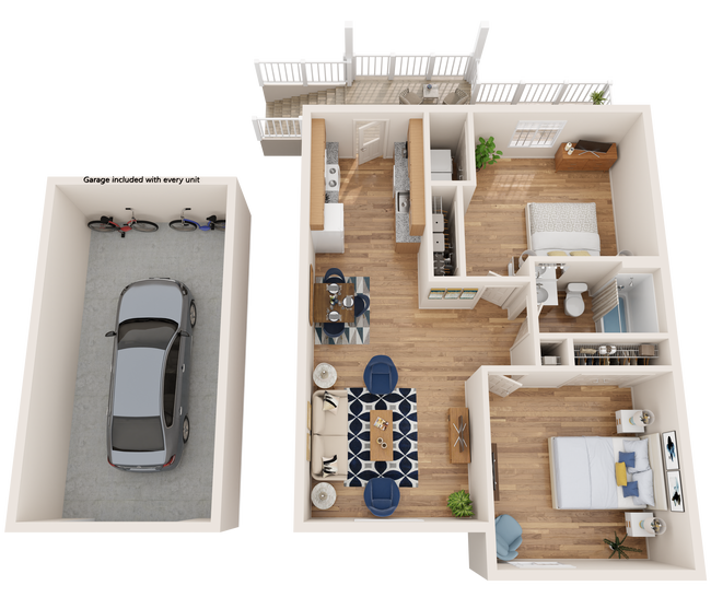 Floorplan - King West One Apartments