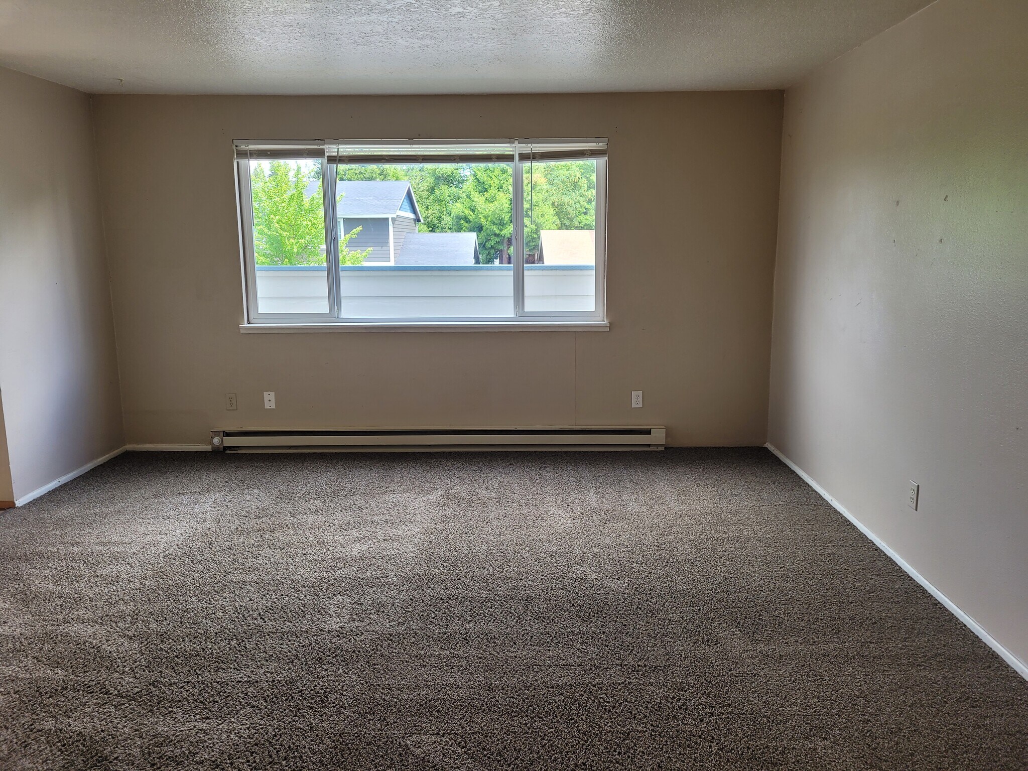 unit d lots of natural light from the big window out to deck - 1045 S Jasper St