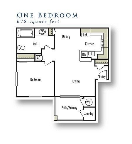 Floorplan - Whitney Ranch Apartments