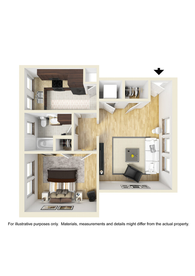 Floorplan - Adams Avenue Lofts