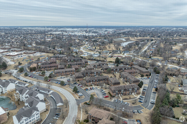 Aerial Context Image - Century Point Apartments