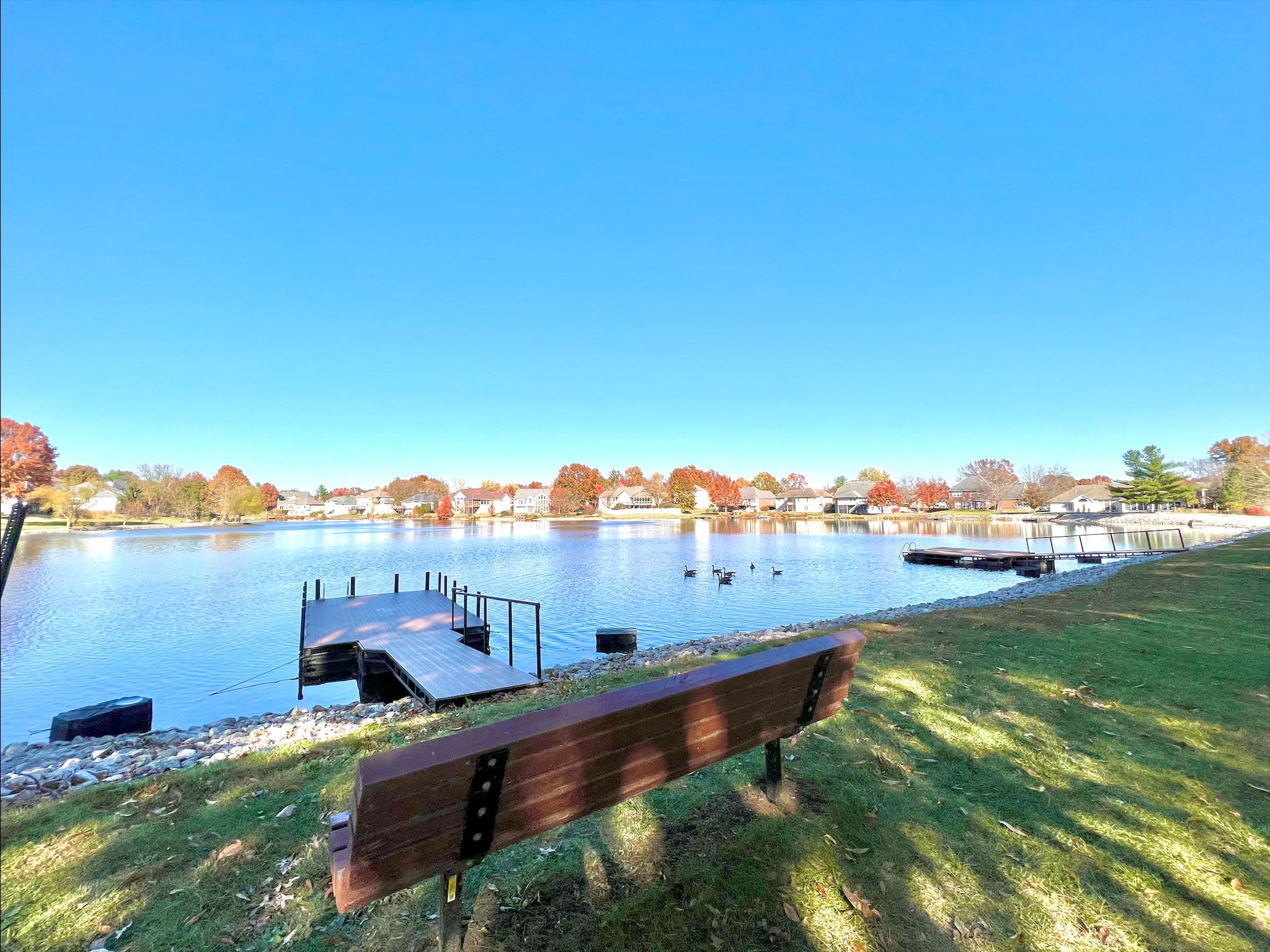 Access to a private, neighborhood lake maintained by the HOA - 4001 W Baywood Dr