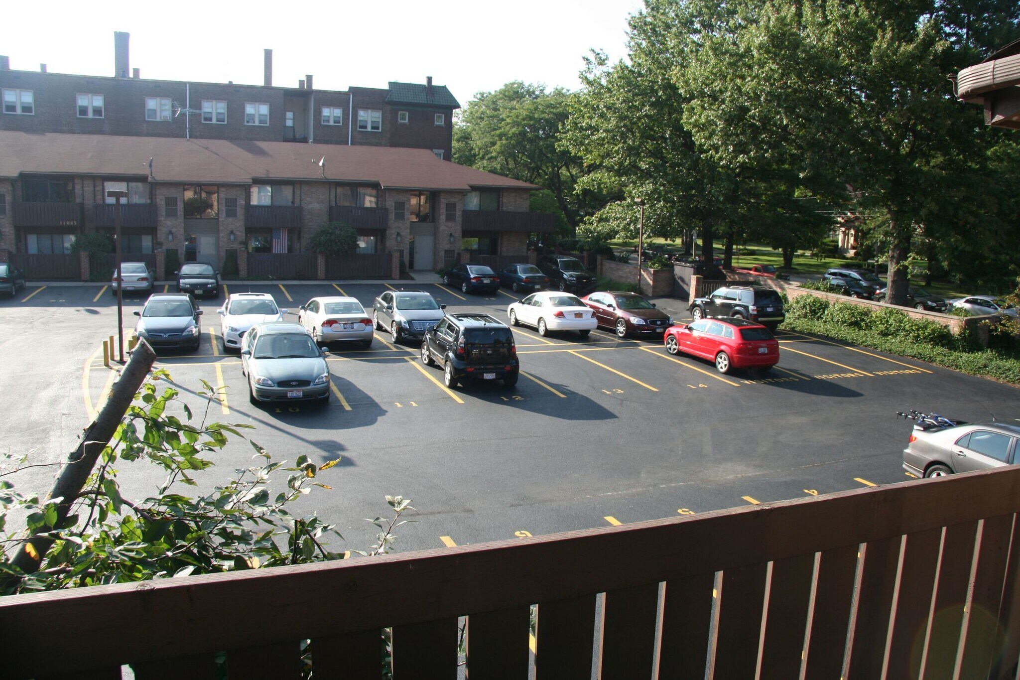 View from the Balcony (Parking) - 11015 Lake Ave