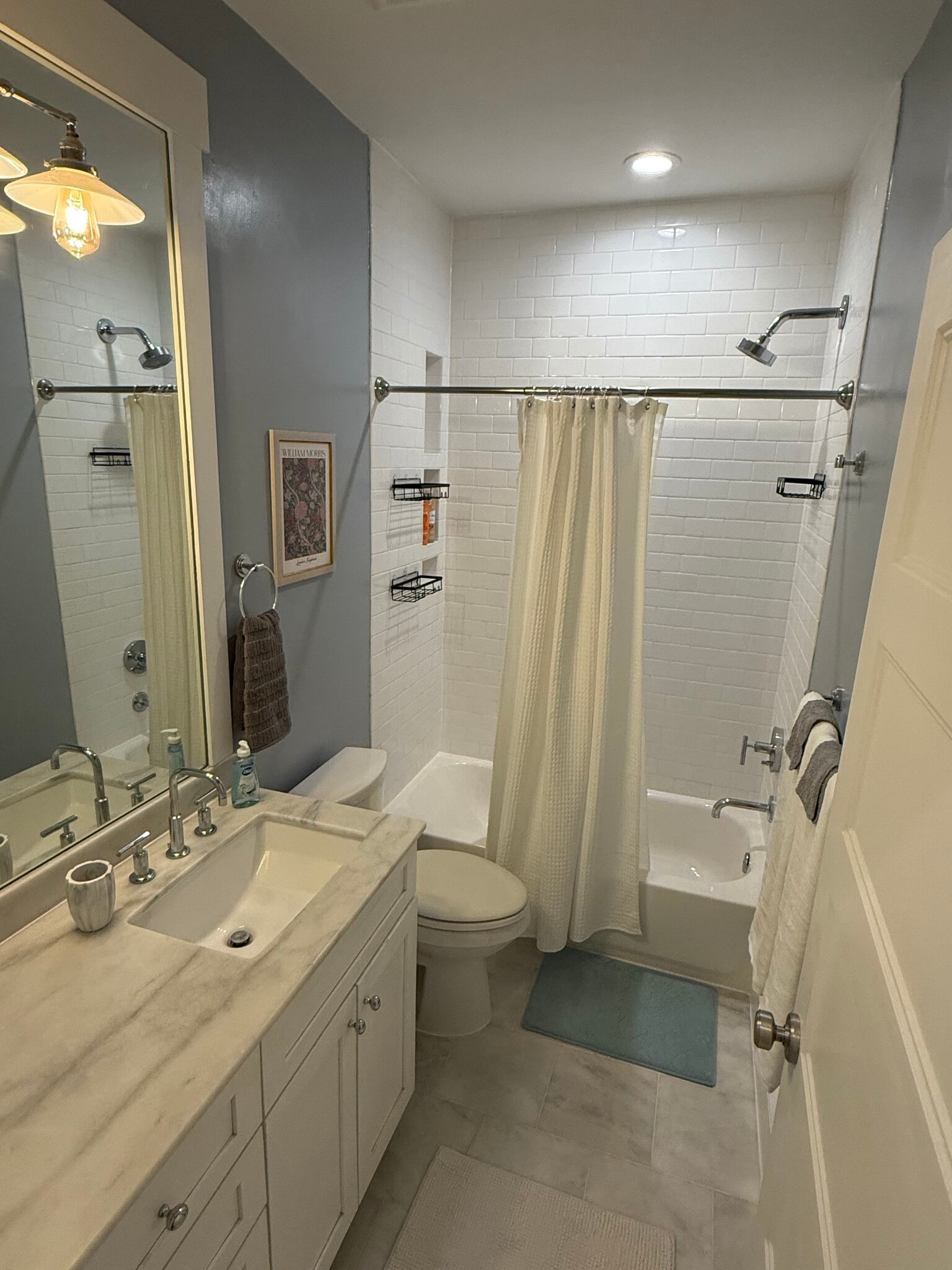 Marble Bathroom - 1232 I St NE