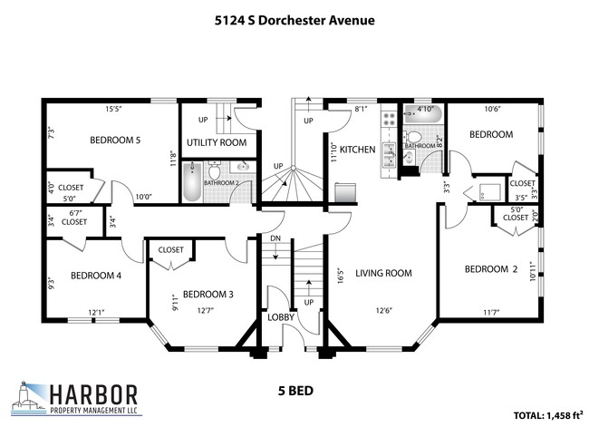 Floorplan - Dorchester Court Apartments