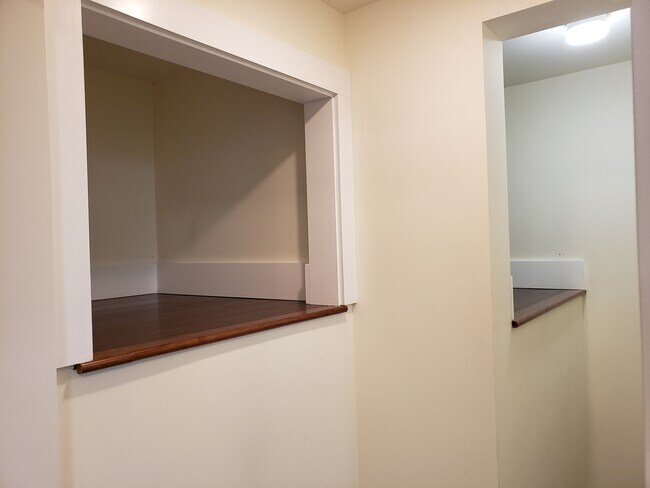 Storage nooks - 1129 Wisconsin St