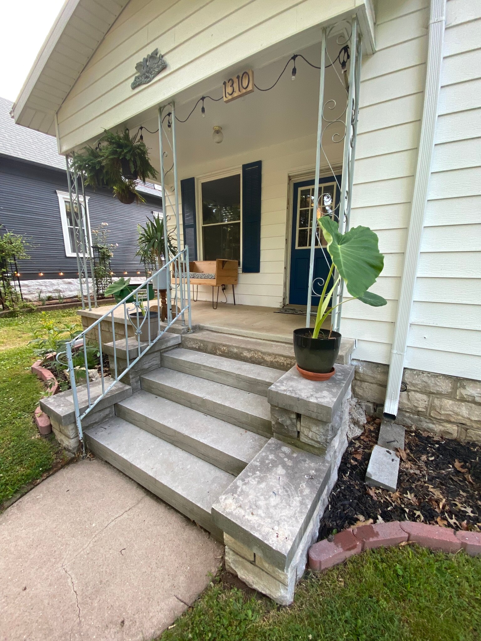 Front stoop - 1310 N Clay Ave
