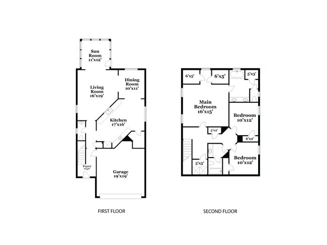 Floorplan - Quinn Residences at Drayton Park - Savannah Quarters