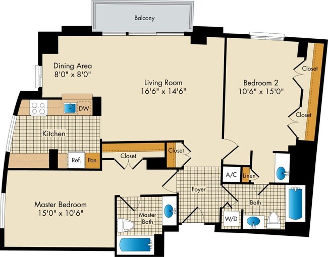 Floorplan - The Metropolitan