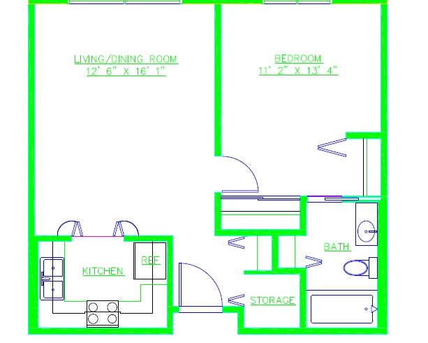 1BR/1BA - Cypress Gardens